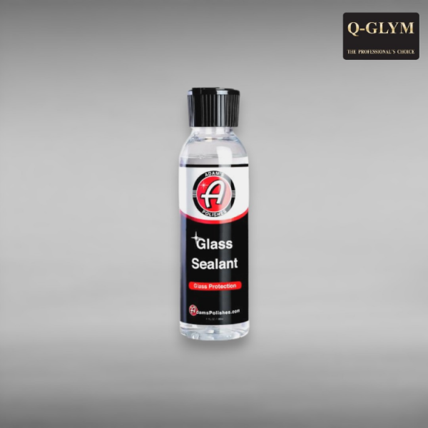 Adam's NEW Glass Sealant 4oz 玻璃潑水劑 贈Q-GLYM鍍膜海綿*2 亞當