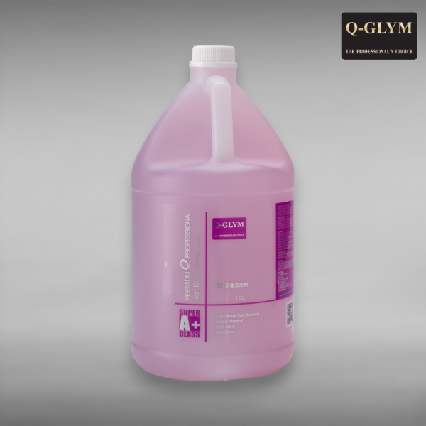 Q-GLYM 鐵粉去除劑 清潔劑 除煞車落塵 英國製造 1GL 附泡沫噴頭+500ml噴瓶各一